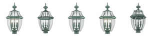 Livex Monterey 3-Light Outdoor Post Lantern